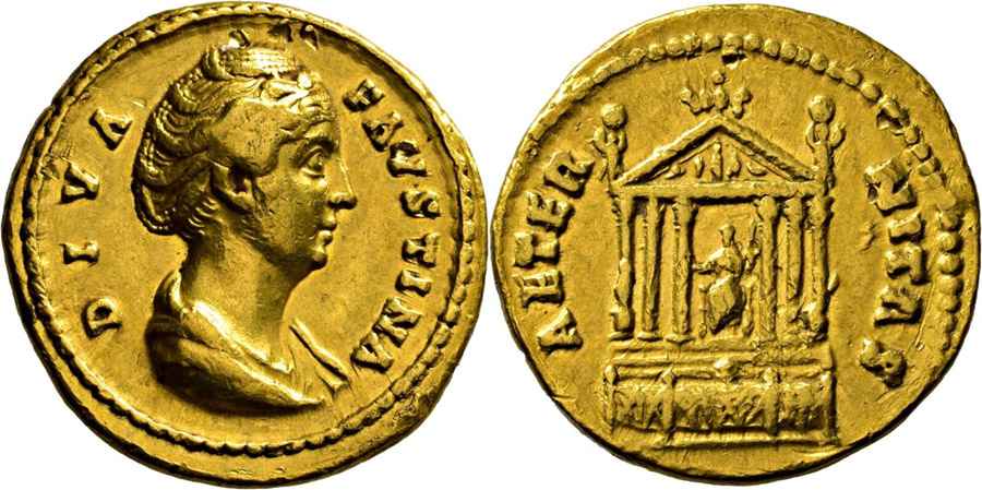 Agesilaos Antik Sikkeler Nümizmatik _Faustina I (1).jpg