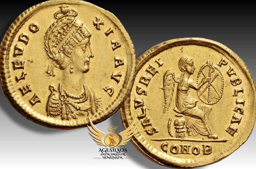 Agesilaos Antik Sikkeler Nümizmatik_Aelia Eudoxia.jpg