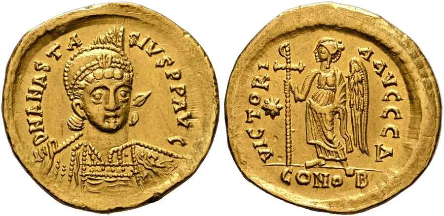 Agesilaos Antik Sikkeler Nümizmatik_ANASTASIUS_I (1).webp