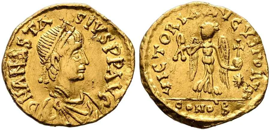 Agesilaos Antik Sikkeler Nümizmatik_ANASTASIUS_I (2).webp