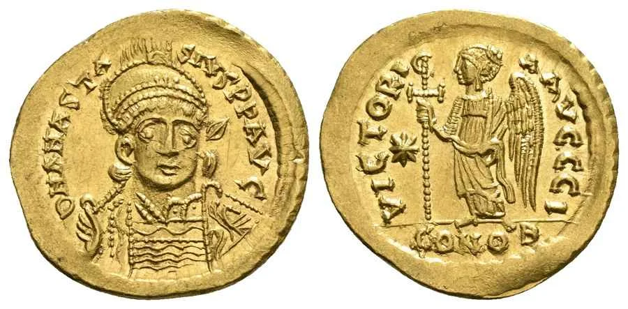 Agesilaos Antik Sikkeler Nümizmatik_ANASTASIUS_I (3).webp