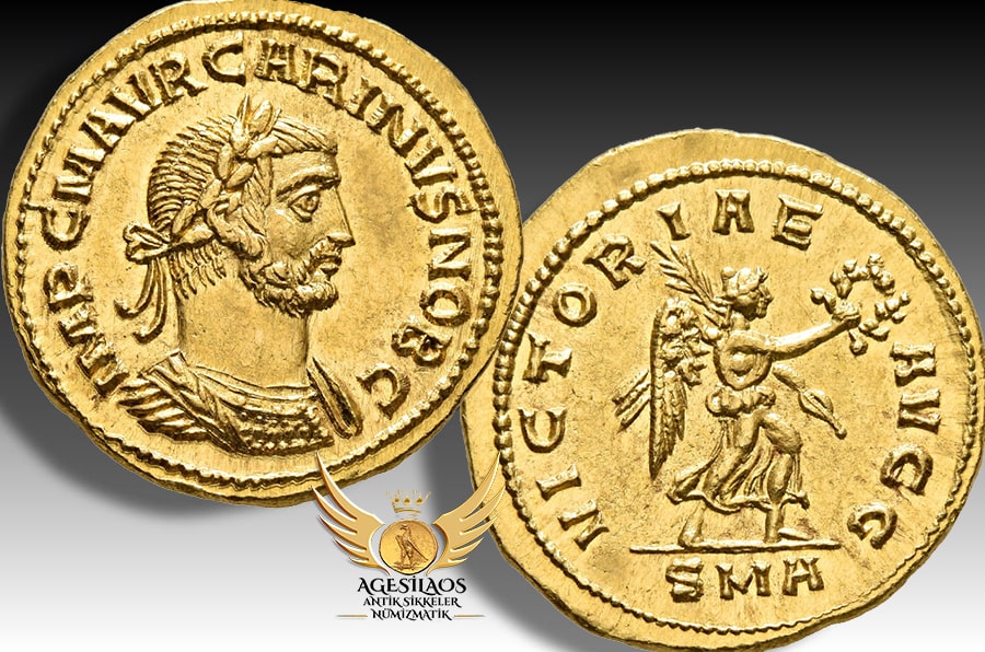 AGESİLAOS ANTİK SİKKELER NÜMİZMATİK_CARINUS.jpg