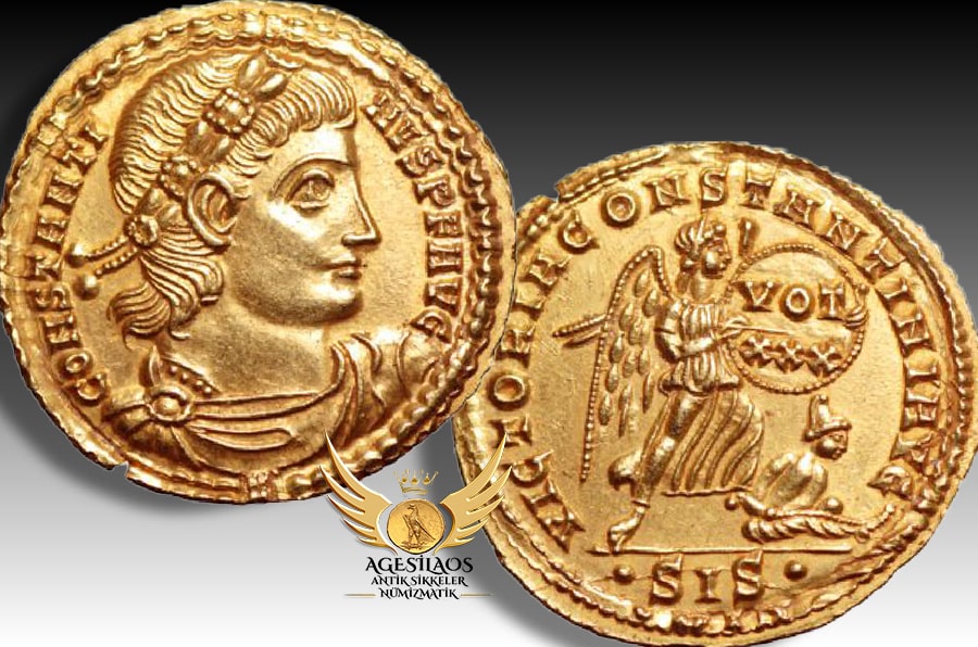 AGESİLAOS ANTİK SİKKELER NÜMİZMATİK_Constantine II.jpg