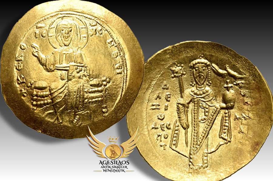 AGESİLAOS ANTİK SİKKELER NÜMİZMATİK_Çukur Bizans Sikkeleri.jpg