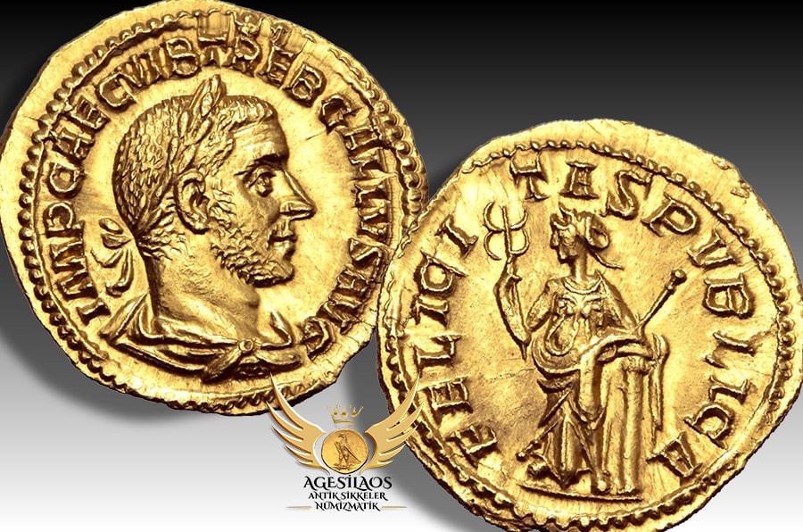 AGESİLAOS ANTİK SİKKELER NÜMİZMATİK_FELICITAS.jpg