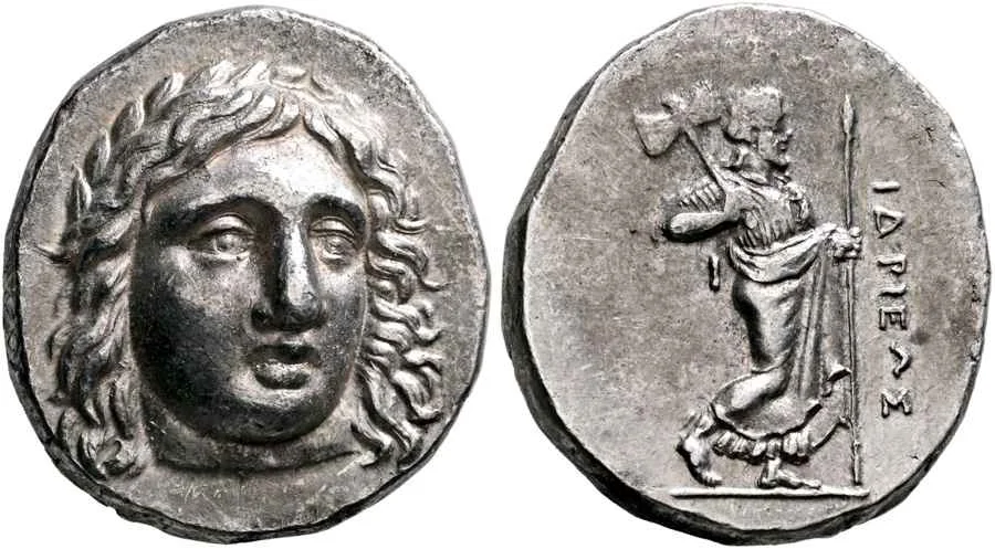 AGESİLAOS ANTİK SİKKELER NÜMİZMATİK_Hidrieus (10).webp