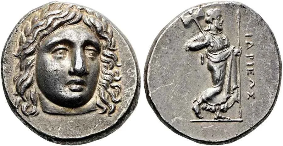 AGESİLAOS ANTİK SİKKELER NÜMİZMATİK_Hidrieus (11).webp