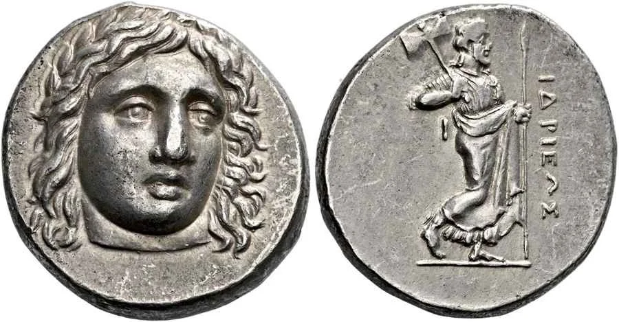 AGESİLAOS ANTİK SİKKELER NÜMİZMATİK_Hidrieus (8).webp