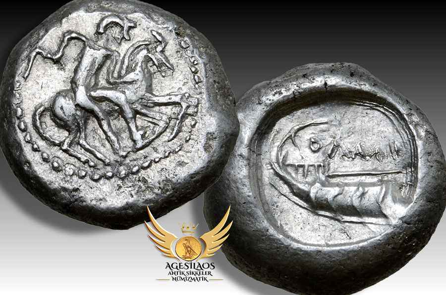 AGESİLAOS ANTİK SİKKELER NÜMİZMATİK_Holmoi.jpg