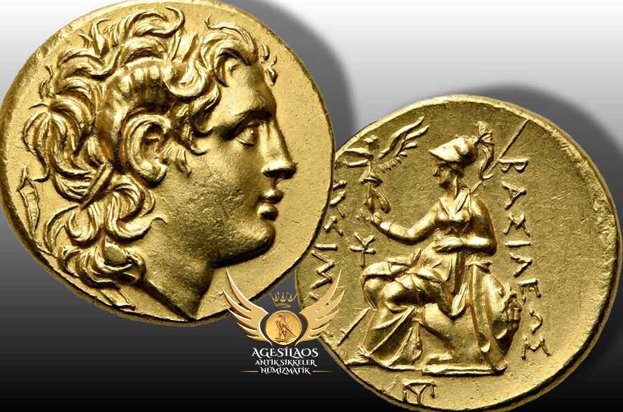 MÖ 360 yılında Teselya'lı Agathokles'in çocuğu olarak Pella'da doğan Lysimakhos [ΛΥΣΙΜΑΧΟΣ], MÖ 281’de Korupedyon Savaşı'ndaki ölümüne kadar Trakya, Makedonya ve Küçük Batı Asya'da hüküm süren Büyük İskender'in koruması ve aynı zamanda haleflerinden biriydi. MÖ 306'da diğer generaller gibi o da kendisini kral ilan etmiştir.