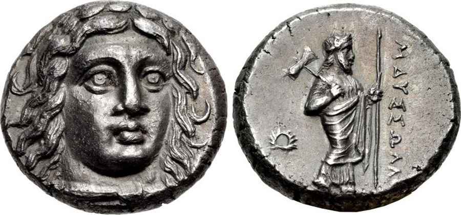 AGESİLAOS ANTİK SİKKELER NÜMİZMATİK_MAUSSOLOS (4).jpg