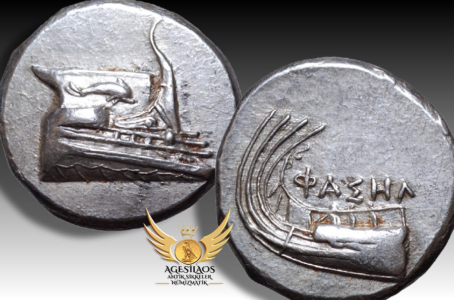 AGESİLAOS ANTİK SİKKELER NÜMİZMATİK_Phaselis.jpg