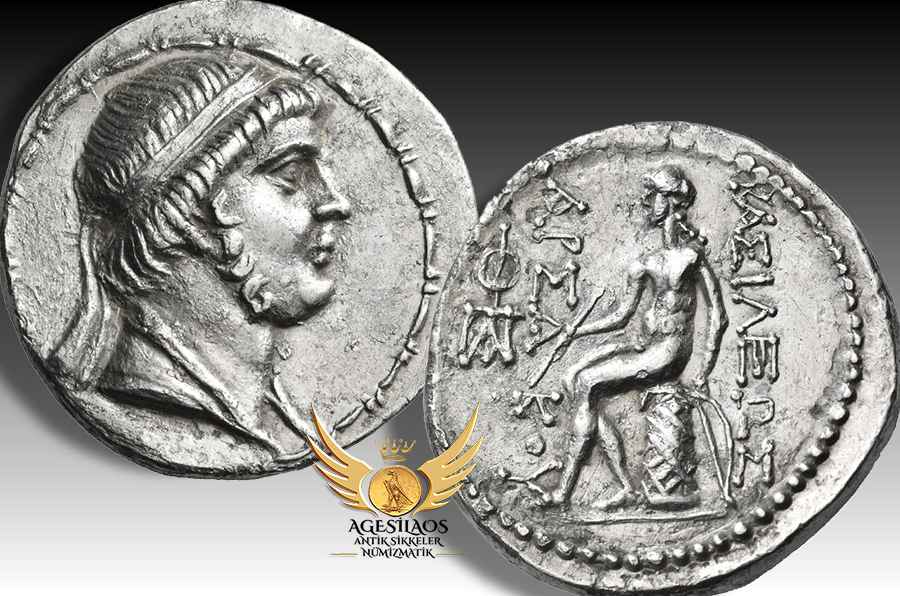 Agesilaos Antik Sikkeler Nümizmatik_Phraates II.jpg