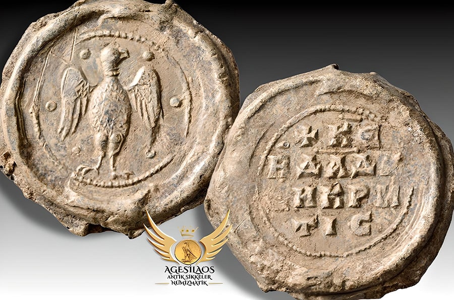 ANTİK SİKKELER NÜMİZMATİK BİZANS KURŞUN MÜHÜRLERİ.jpg