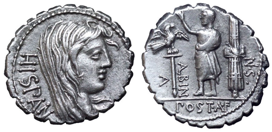 ANTİK SİKKELER NÜMİZMATİK_ Postumius Albinus (12).jpg