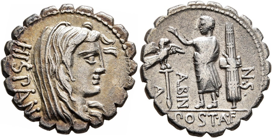 ANTİK SİKKELER NÜMİZMATİK_ Postumius Albinus (20).jpg