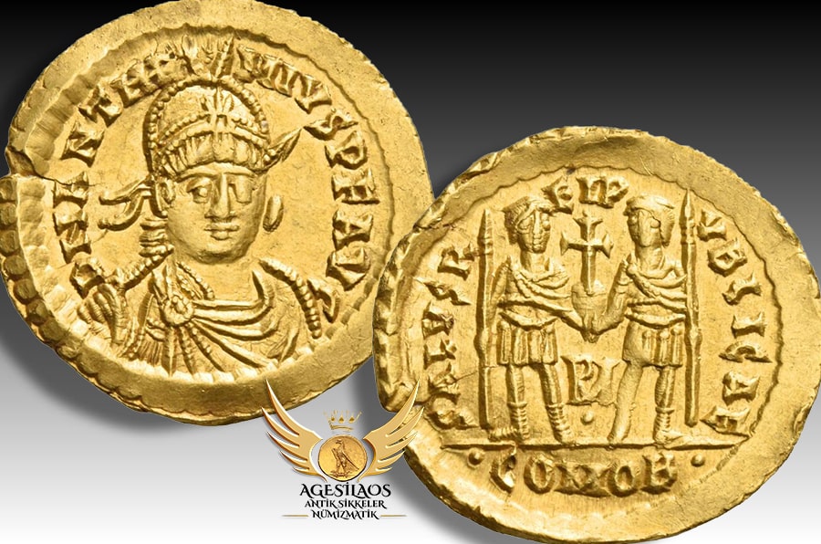 ANTİK SİKKELER NÜMİZMATİK_Anthemius.jpg