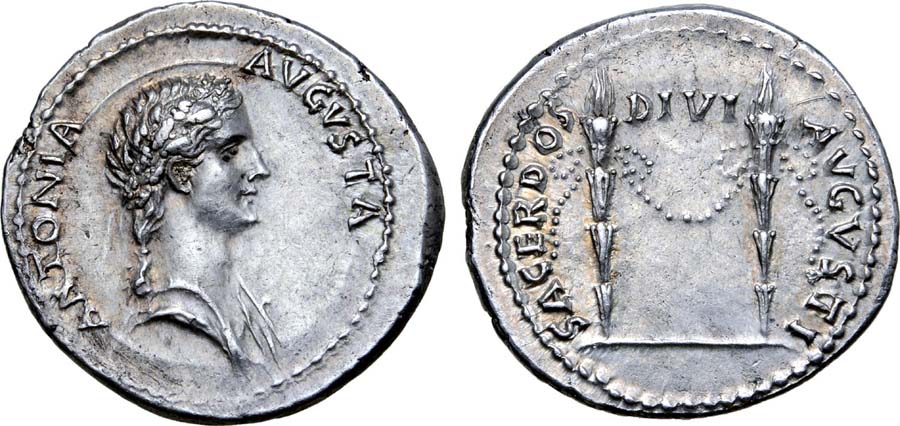 ANTİK SİKKELER NÜMİZMATİK_Antonia Minor  (4).jpg