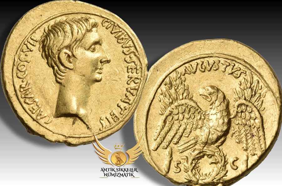 ANTİK SİKKELER NÜMİZMATİK_AUGUSTUS.jpg
