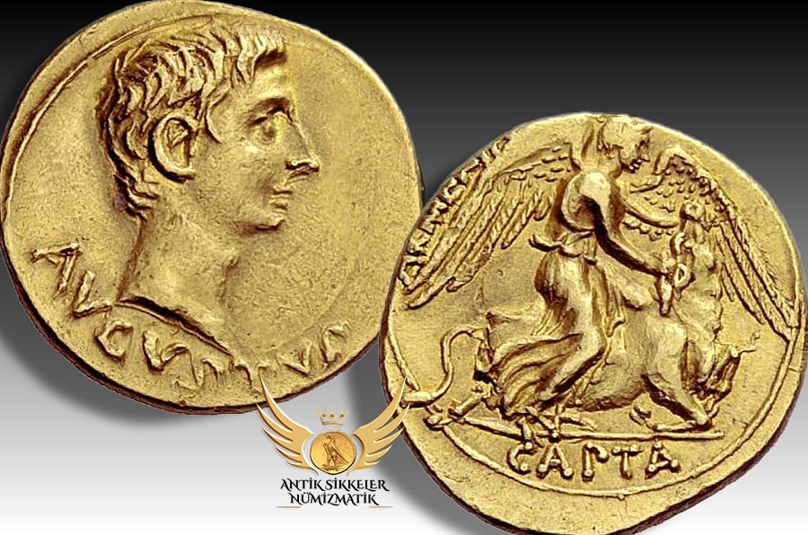 ANTİK SİKKELER NÜMİZMATİK_Augustus.jpg