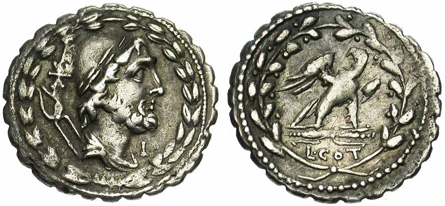  ANTİK SİKKELER NÜMİZMATİK_Aurelius Cotta (2).jpg