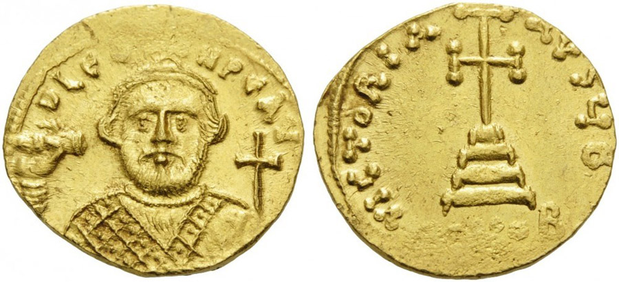ANTİK SİKKELER NÜMİZMATİK_Bizans İmparatorluğu Leontius  (2).jpg