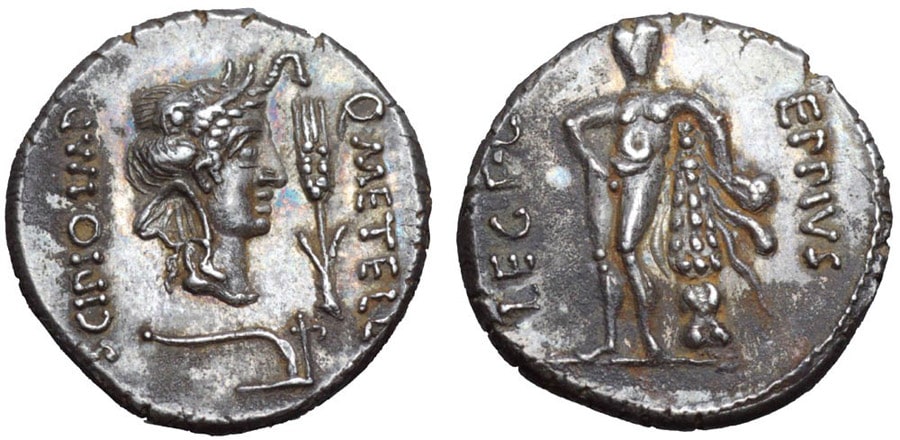 ANTİK SİKKELER NÜMİZMATİK_Caecilius Metellus Pius Scipio (2).jpg