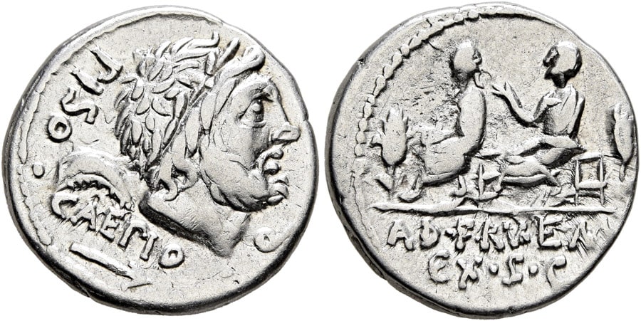 ANTİK SİKKELER NÜMİZMATİK_Calpurnius Piso Caesoninus (19).jpg