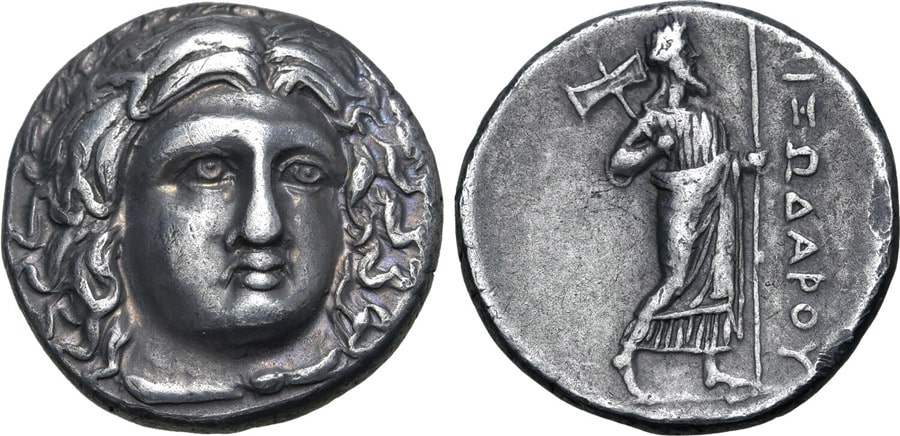 ANTİK SİKKELER NÜMİZMATİK_Caria Halikarnassos (1).jpg