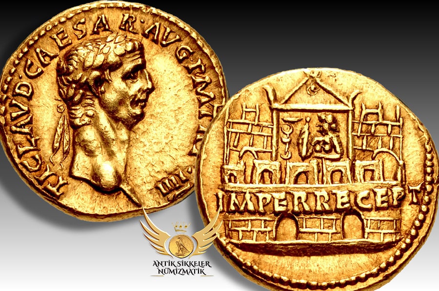 ANTİK SİKKELER NÜMİZMATİK_Claudius.jpg