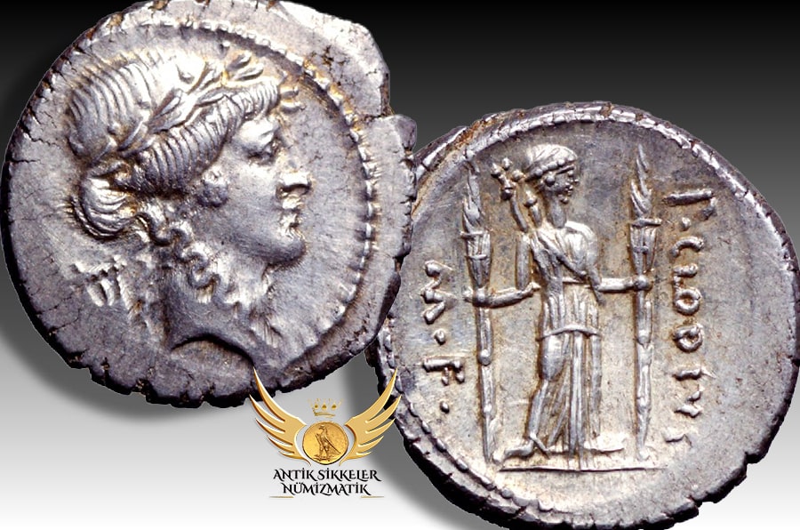 ANTİK SİKKELER NÜMİZMATİK_Clodius Turrinus.jpg