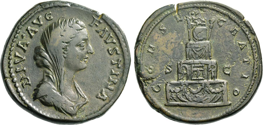 ANTİK SİKKELER NÜMİZMATİK_Faustina II  (10).jpg