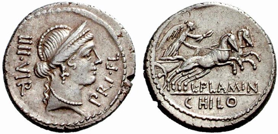 ANTİK SİKKELER NÜMİZMATİK_Flaminius Chilo (1).jpg