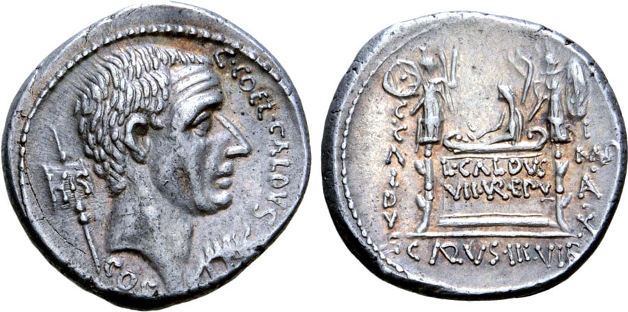 ANTİK SİKKELER NÜMİZMATİK_Gaius Coelius Caldus  (6).jpg