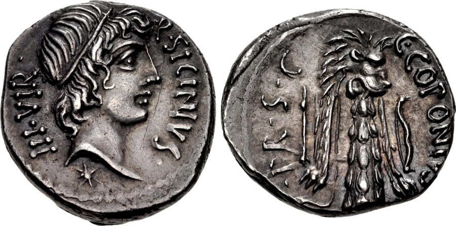 ANTİK SİKKELER NÜMİZMATİK_Gaius Coponius  (14).jpg