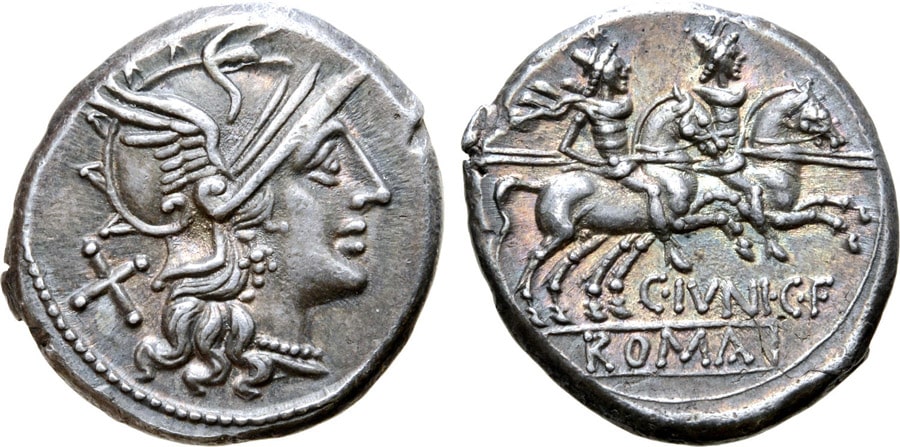 ANTİK SİKKELER NÜMİZMATİK_Gaius Junius (1).jpg