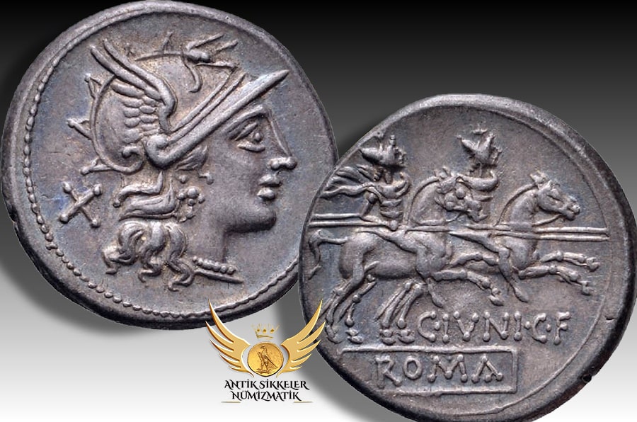 ANTİK SİKKELER NÜMİZMATİK_Gaius Junius.jpg