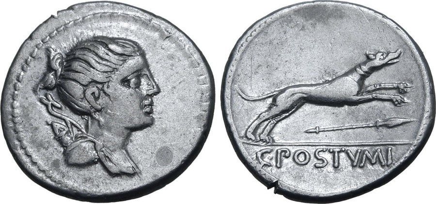 ANTİK SİKKELER NÜMİZMATİK_Gaius Postumius (19).jpg