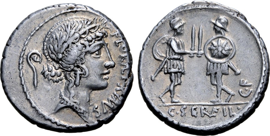 ANTİK SİKKELER NÜMİZMATİK_Gaius Servilius (1).jpg