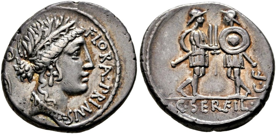 ANTİK SİKKELER NÜMİZMATİK_Gaius Servilius (2).jpg