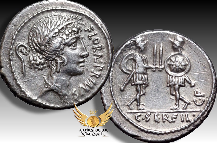 ANTİK SİKKELER NÜMİZMATİK_Gaius Servilius.jpg