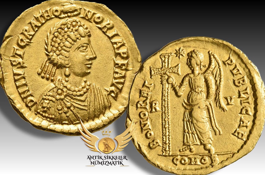 ANTİK SİKKELER NÜMİZMATİK_HONORIA.jpg