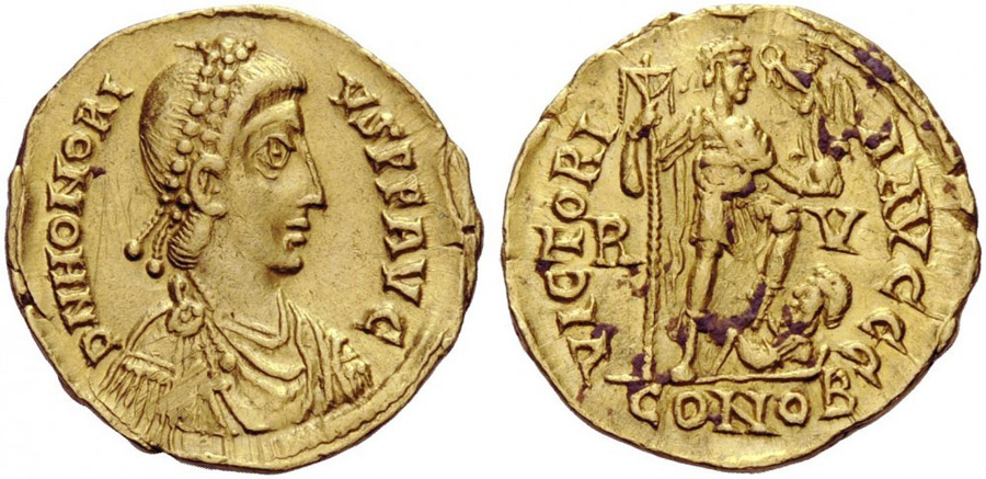 ANTİK SİKKELER NÜMİZMATİK_Honorius  (5).jpg