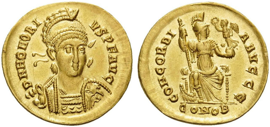 ANTİK SİKKELER NÜMİZMATİK_Honorius  (7).jpg