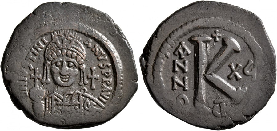 ANTİK SİKKELER NÜMİZMATİK_Justinian I  (12).jpg