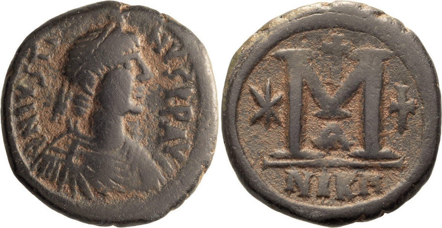 ANTİK SİKKELER NÜMİZMATİK_justinus I  (7).jpg