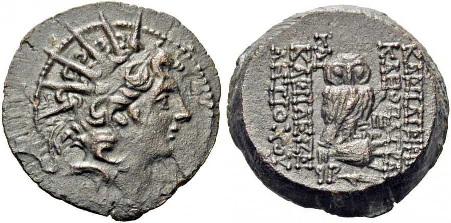 ANTİK SİKKELER NÜMİZMATİK_Kleopatra Thea (4).jpg