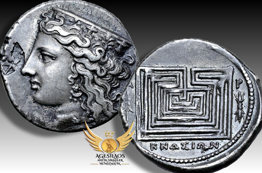 ANTİK SİKKELER NÜMİZMATİK_Knossos Antik Kenti Labirent Efsanesi.jpg