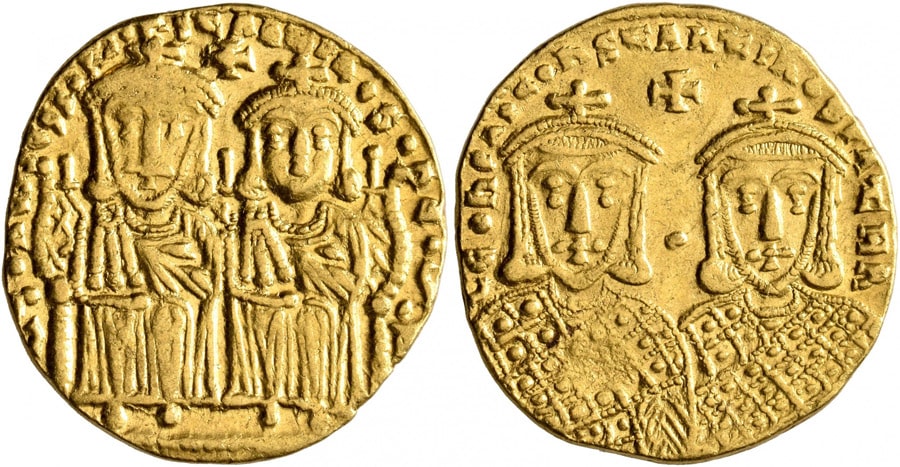 ANTİK SİKKELER NÜMİZMATİK_Leo IV KHAZAR (11).jpg