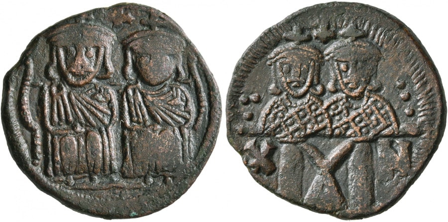 ANTİK SİKKELER NÜMİZMATİK_Leo IV KHAZAR (9).jpg